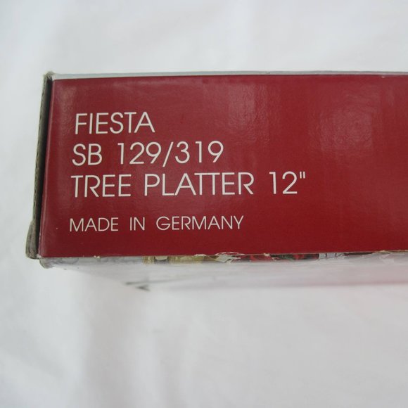 Mikasa "Fiesta" Christmas Tree Platter - Picture 16 of 16